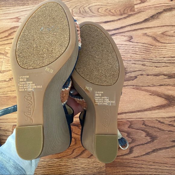 Lucky brand crochet heels - Picture 4 of 6